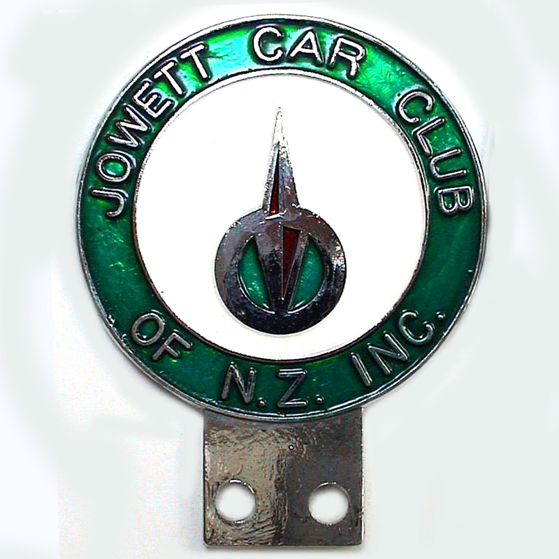 Jowett Car Club of New Zealand car badge